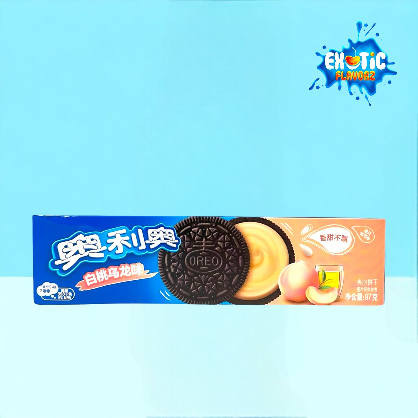 Oreo White Peach Oolong Flavor